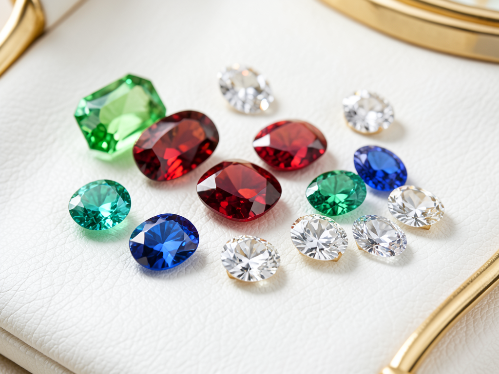 Bijoux en pierres pr&eacute;cieuses